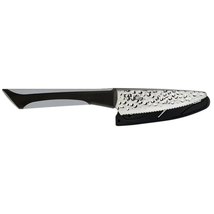 Dao Cắt Trái Cây Shun 10.2 cm Tay Cầm Mềm Đen, Lưỡi Thép Không Gỉ (AB7076)