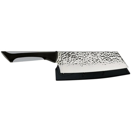 Dao Đa Năng Shun AB7077 16.5 cm Cán Mềm Đen Lưỡi Thép Không Gỉ