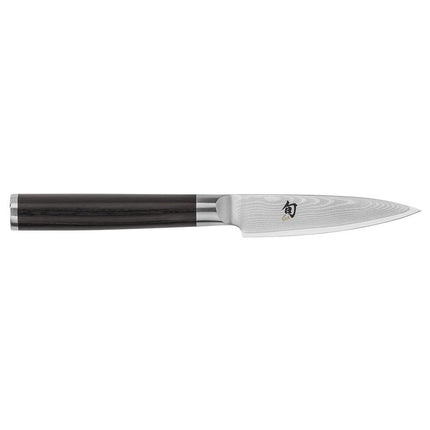 Dao Gọt Trái Cây Shun Classics Lưỡi 8.9 cm Cán PakkaWood Hình Chữ D (DM0700)