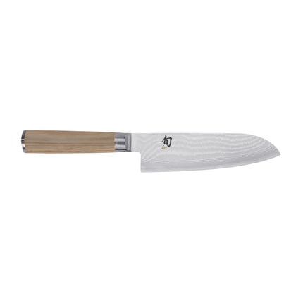 Dao Santoku Shun DM0702W 17.8 cm Cán Pakkawood Vàng Thép Không Gỉ