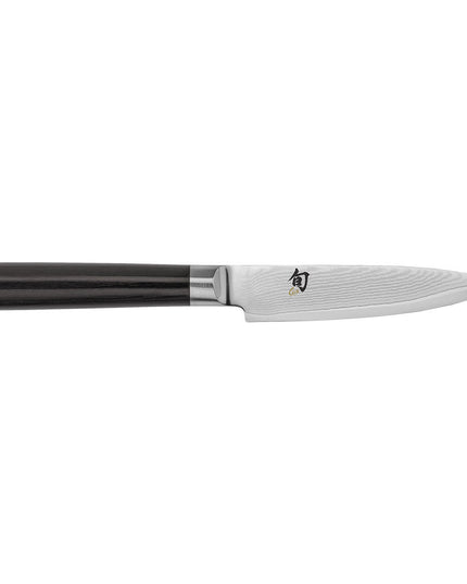 Dao Gọt Trái Cây Shun Classics Lưỡi 10.2 cm Cán PakkaWood Hình Chữ D (DM0716)