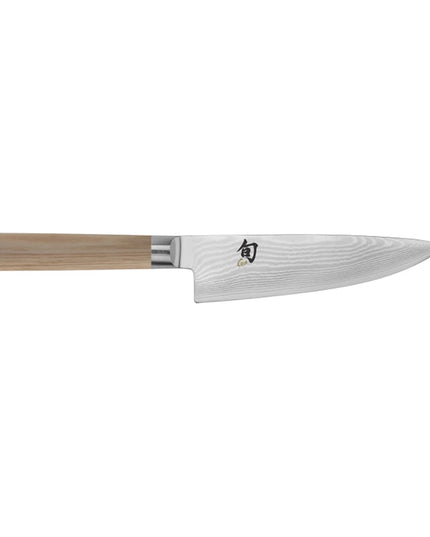 Dao Đầu Bếp Shun 15.2 cm Cán Gỗ Pakkawood Màu Vàng, Thép Không Gỉ (DM0723W)