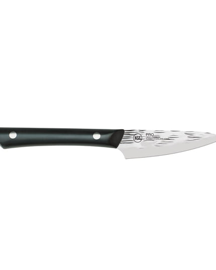 Dao Gọt Trái Cây Kai HT7068 8.9 cm Cán POM Đen Lưỡi Thép Không Gỉ