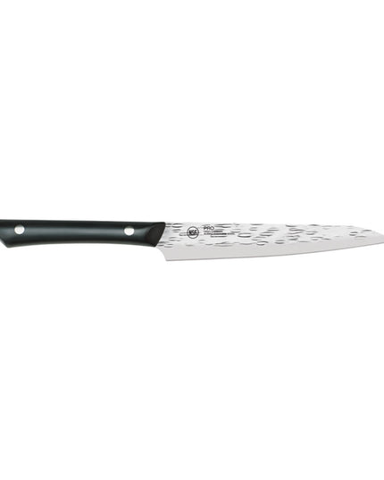 Dao Đa Năng Kai HT7084 15.2 cm Cán POM Đen Lưỡi Thép Không Gỉ