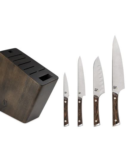 Bộ Dao Shun Kanso SWTS0600 6 Món Kèm Khối Gỗ
