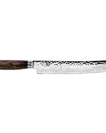 Dao Cắt Bánh Mì Shun Premier Lưỡi 23 cm Cán Gỗ Óc Chó PakkaWood (TDM0705)