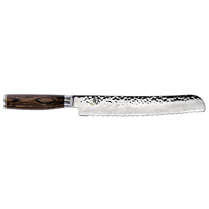Dao Cắt Bánh Mì Shun Premier Lưỡi 23 cm Cán Gỗ Óc Chó PakkaWood (TDM0705)