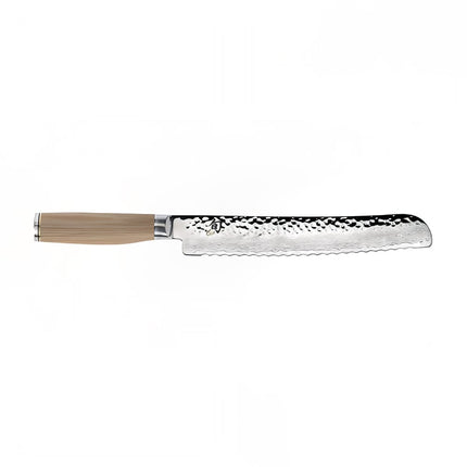 Dao Cắt Bánh Mì Shun 22.9 cm Cán Gỗ Pakkawood Vàng, Thép Không Gỉ (TDM0705W)