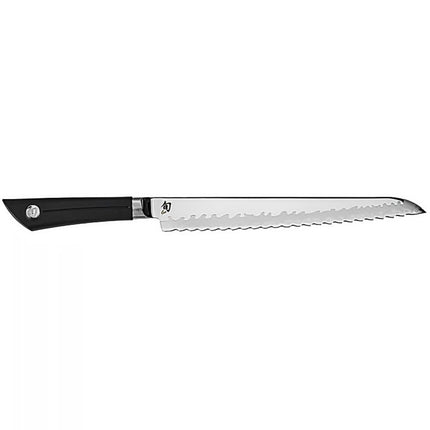 Dao Cắt Bánh Mì Shun Sora 23 cm Cán TPE Vân Nổi (VB0705)