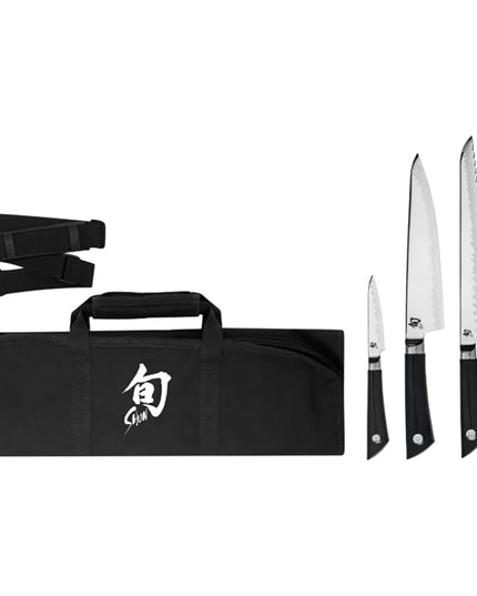 Bộ Dao Học Viên 5 Món Shun VBS0499 Cán TPE Nhám