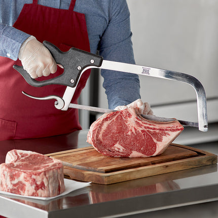 Cưa thịt tay inox Backyard Pro MS-16 Butcher Series lưỡi 41 cm