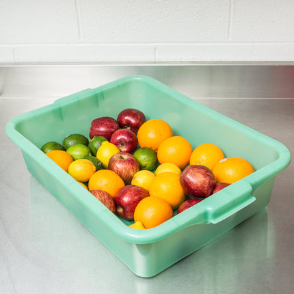 Khay đựng/bảo quản thực phẩm màu xanh lá Vollrath Traex® Color-Mate™ 1521B-C19 18,9 lít 50,8 x 38,1 x 12,7 cm