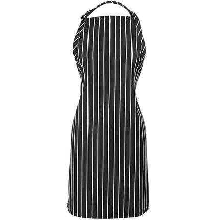 Tạp dề yếm họa tiết kẻ sọc phấn pha polyester-cotton điều chỉnh tùy chỉnh được Mercer Culinary Genesis M61120BCS