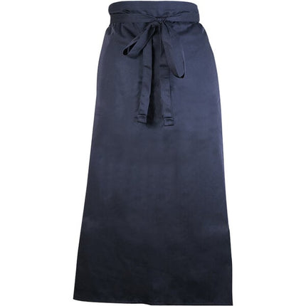 Tạp dề bistro vải poly-cotton có thể tùy chỉnh Mercer Culinary M61130NB Genesis xanh navy