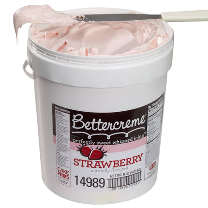 Kem phủ bánh vị dâu tây Rich's Bettercreme - Xô 4,1 kg