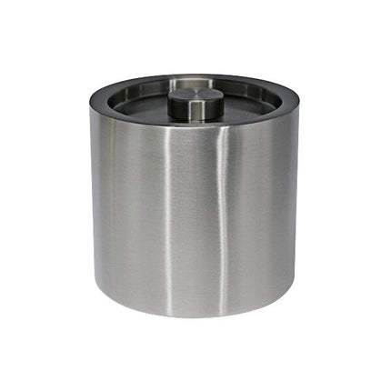Xô đựng đá inox bạc room360 Tokyo 2,8 lít nắp đen mờ - Thùng 4 cái