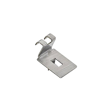 Giá đỡ kẹp/muỗng xô đá thép không gỉ chải xước bạc room360 - Thùng 12 cái
