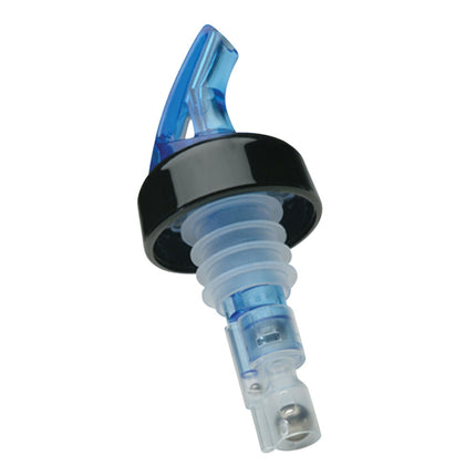 Vòi rót rượu định lượng Precision Pours 12 BL C màu xanh biển 15 ml có vòng cổ - Gói 12 cái