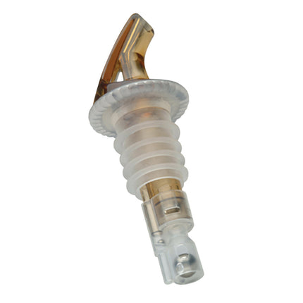 Vòi rót rượu định lượng Precision Pours 12 RA màu hổ phách 15 ml không vòng cổ - Gói 12 cái