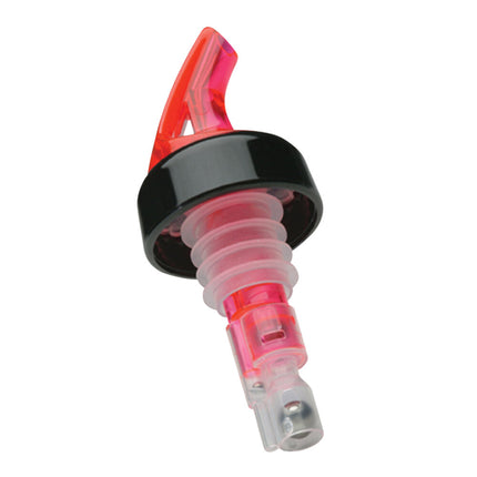 Vòi rót rượu định lượng Precision Pours 12 WR C màu đỏ dưa hấu 15 ml có vòng cổ - Gói 12 cái