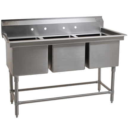 Bồn rửa 3 ngăn công nghiệp Eagle Group FN2860-3-14/3 Spec-Master 175,3 cm
