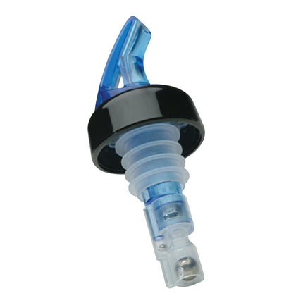 Vòi rót rượu định lượng Precision Pours 118 BL C màu xanh biển 33 ml có vòng cổ - Gói 12 cái