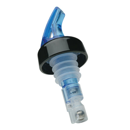Vòi rót rượu định lượng Precision Pours 134 BL C màu xanh biển 52 ml có vòng cổ - Gói 12 cái