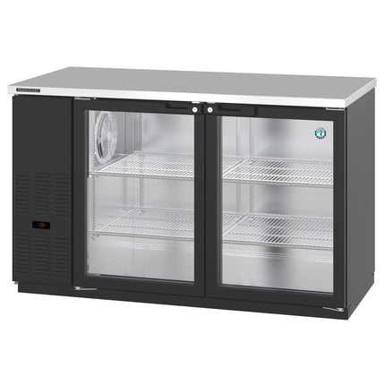 Tủ mát quầy bar Hoshizaki BB95-G 243 cm màu đen cửa kính