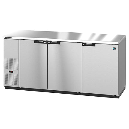 Tủ mát quầy bar cửa đặc Hoshizaki BB80-S 203 cm, thép không gỉ