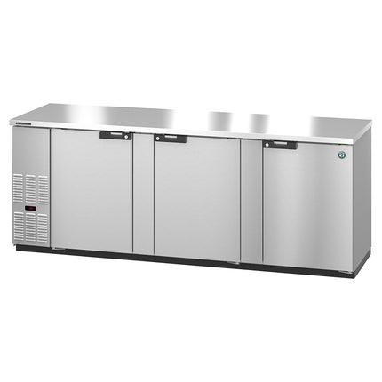 Tủ mát quầy bar cửa kín inox Hoshizaki BB95-S 242,6 cm