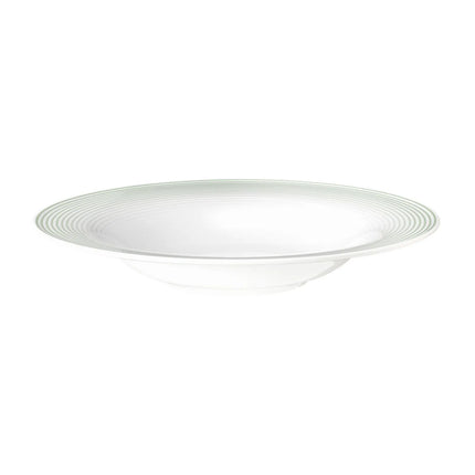 (2 pcs) SELTMANN WEIDEN | Deep Pasta Plate – BLUES Series – Ø 270 mm – Sage Green Porcelain