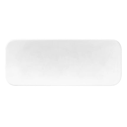 (2 pcs) SELTMANN WEIDEN | Maxim Coupe Rectangular Coupe Plate Set – 380×140mm – Cream Porcelain