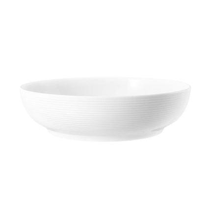 (2 pcs) SELTMANN WEIDEN | Porcelain Bowls – Ø 250 mm – Soup/Cereal – BLUES Series – White