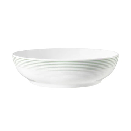(2 pcs) SELTMANN WEIDEN | Porcelain Bowls – Soup/Cereal – Salbeigrün – Ø 250 mm – BLUES Salbeigrün
