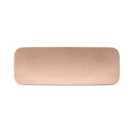(2 pcs) SELTMANN WEIDEN | Rectangular Coupe Plate – Flat – Porcelain – 350×200 mm – Dusty Pink