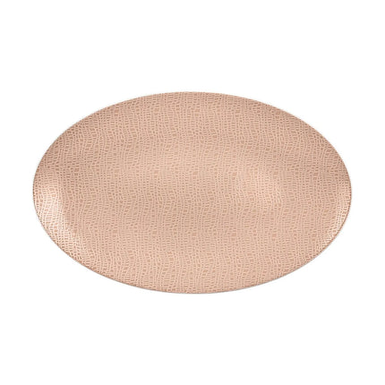 (2 pcs) SELTMANN WEIDEN | Serving Platter – Rectangular Coupe – Porcelain – 330×180 mm – Old Rose