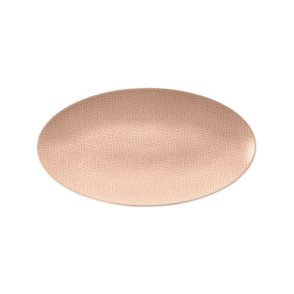 (2 pcs) SELTMANN WEIDEN | Serving Platter – Rectangular Coupe – Porcelain – 330×180 mm – Old Rose
