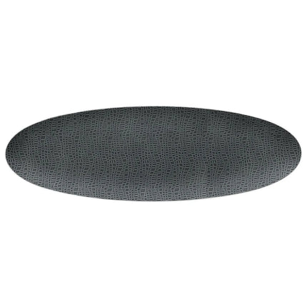 (2 pcs) SELTMANN WEIDEN | Serving Platter – Rectangular Coupe – Porcelain – 330×180 mm – Anthracite