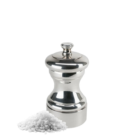 (2 pieces) PEUGEOT | MIGNONNETTE - Salt Mill - Silver-plated - Height: 100mm