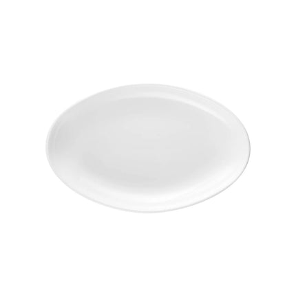 (2 pieces) SELTMANN WEIDEN | Deep Oval Side Plate – 235×150 mm - White - Porcelain