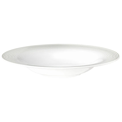 (2 pieces) SELTMANN WEIDEN | Deep Pasta Bowl Ø 30 cm – Blues - Pearl Grey - Porcelain