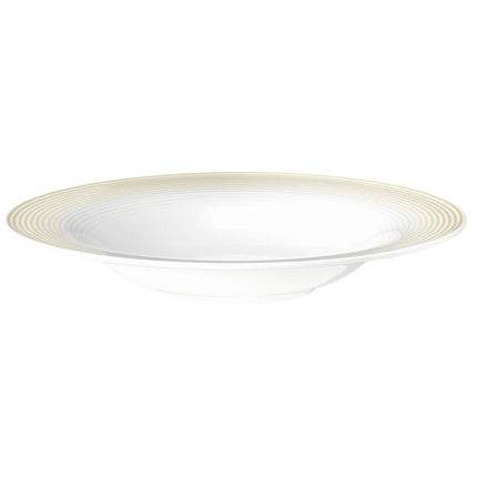 (2 pieces) SELTMANN WEIDEN | Deep Pasta Bowl Ø 30 cm – Blues - Sand Beige - Porcelain