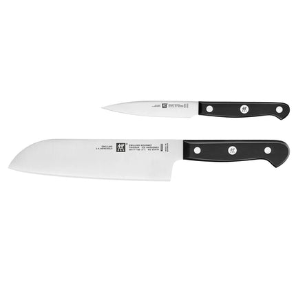 (2 pieces) ZWILLING | GOURMET Knife Set – Santoku 18 cm - Paring 10 cm