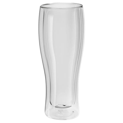 (2) ZWILLING | Sorrento Bar Beer Glass Set – 410 ml - double‑walled borosilicate