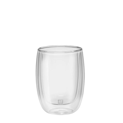(2) ZWILLING | Sorrento Coffee Glasses – 200 ml - double‑walled borosilicate - handmade