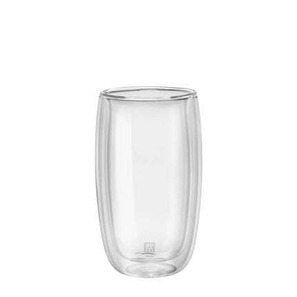 (2) ZWILLING | Sorrento Latte Macchiato Glasses – 350 ml - double‑walled borosilicate