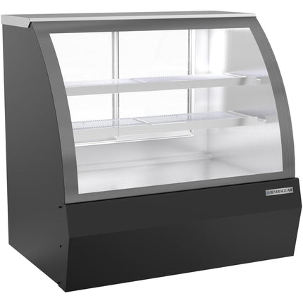 Tủ trưng bày lạnh tiệm bánh/deli Beverage-Air CDR4HC-1-B 125 cm kính cong màu đen