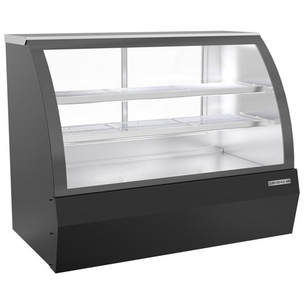 Tủ trưng bày bánh / deli lạnh Beverage-Air CDR5HC-1-B kính cong màu đen 153 cm
