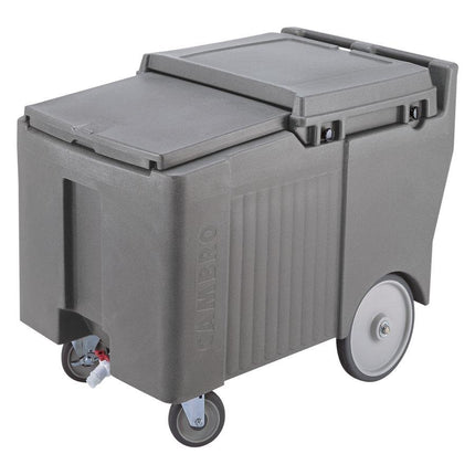 Thùng đá di động màu xám granite Cambro ICS175LB191 SlidingLid™ - Sức chứa 79 kg