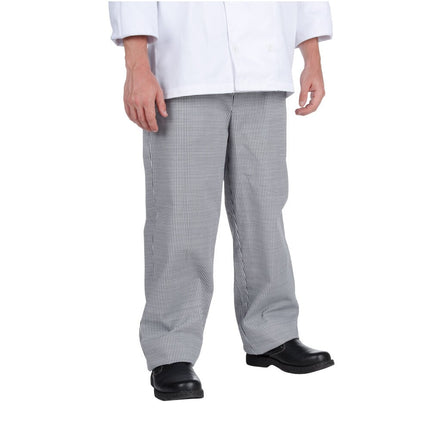 Quần bếp ống rộng nam họa tiết răng chó Chef Revival size M